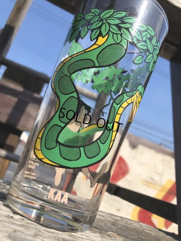 画像7: 70s Vintage Pepsi Glass Disney The Jungle Book Kaa (C215)