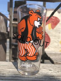 70s Vintage Pepsi Glass Barney (C209)