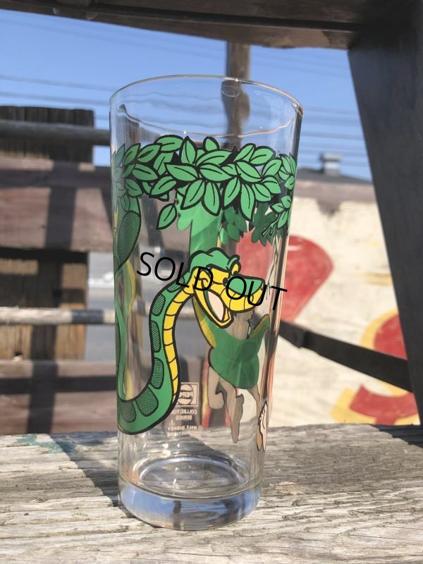 画像2: 70s Vintage Pepsi Glass Disney The Jungle Book Kaa (C215)