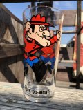 70s Vintage Pepsi Glass Dudley Do-Right (C210)