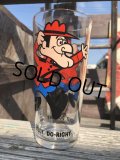70s Vintage Pepsi Glass Dudley Do-Right (C210)