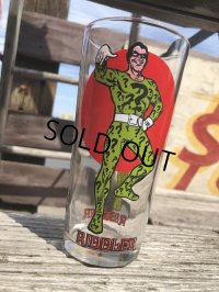 70s Vintage Pepsi Glass Riddler (C218)