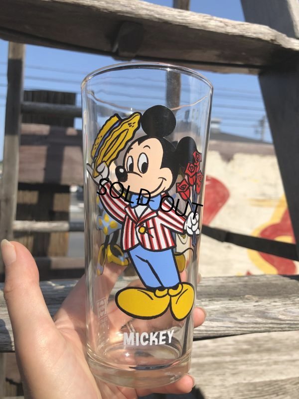 画像9: 70s Vintage Pepsi Glass Mickey (C214)