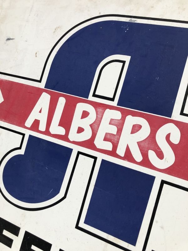 画像10: Vintage Alber's Animal Feed Pet Food Sign (C219)