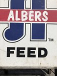画像6: Vintage Alber's Animal Feed Pet Food Sign (C219) (6)
