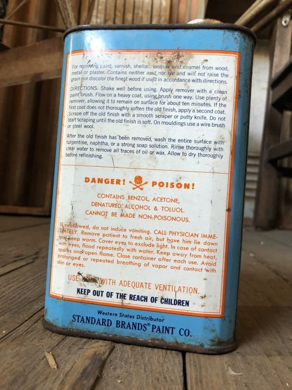 画像4: Vintage 1qt Oil Can Coast to Coast PAINT &VARNISH REMOVER (C223)