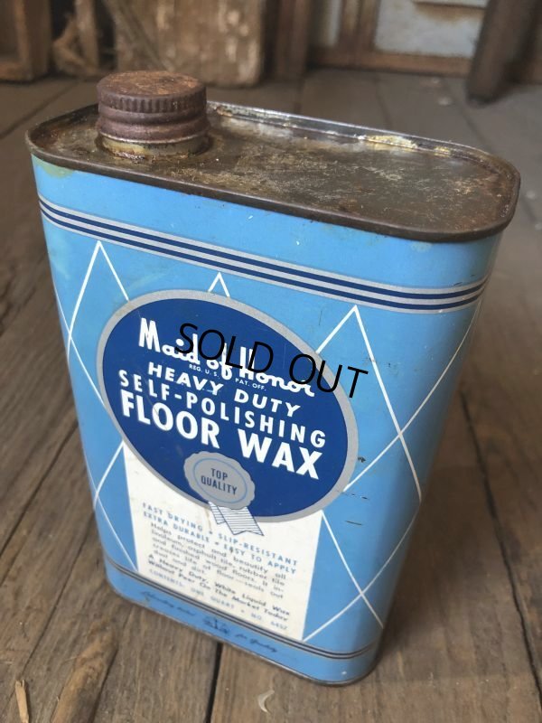 画像2: Vintage 1qt Oil Can Maid of Honor FLOOR WAX (C226)