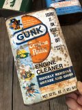 Vintage 1qt Oil Can GUNK ENGIN CLEANER (C232)