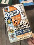 Vintage 1qt Oil Can GUNK ENGIN CLEANER (C232)