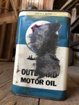 画像7: Vintage 1qt Oil Can PHILLIPS 66 OUTBOARD MOTOR OIL (C232)