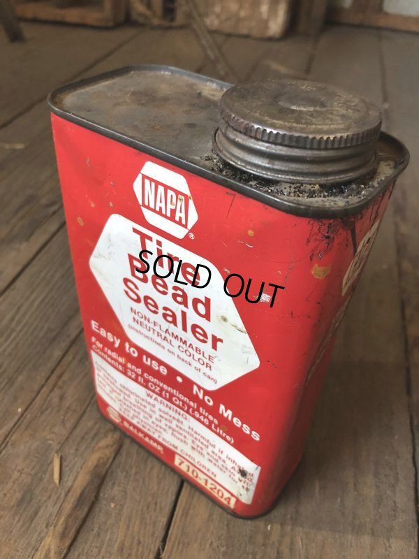 画像2: Vintage 1qt Oil Can NAPA Tire Bead Sealer (C229)