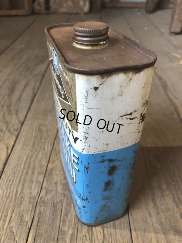 画像3: Vintage 1qt Oil Can Coast to Coast BREAKE FLUID (C224)