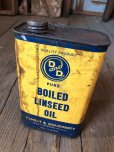 画像3: Vintage 1qt Oil Can D and D BOILED LINSEED OIL (C222)