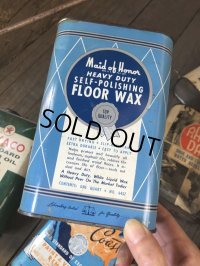 Vintage 1qt Oil Can Maid of Honor FLOOR WAX (C226)