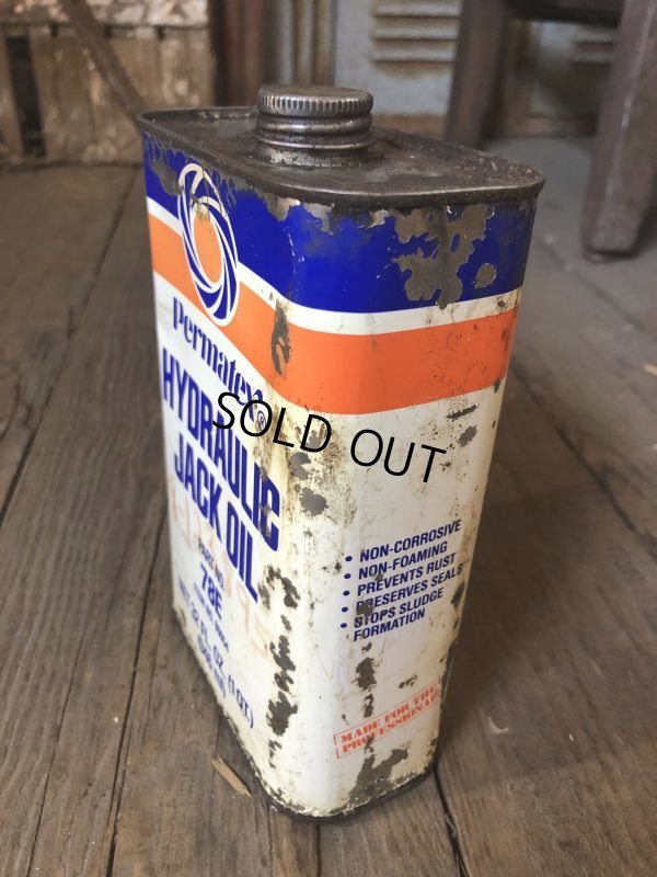 画像3: Vintage 1qt Oil Can Permatex HYDRAULIC JACK OIL (C225)