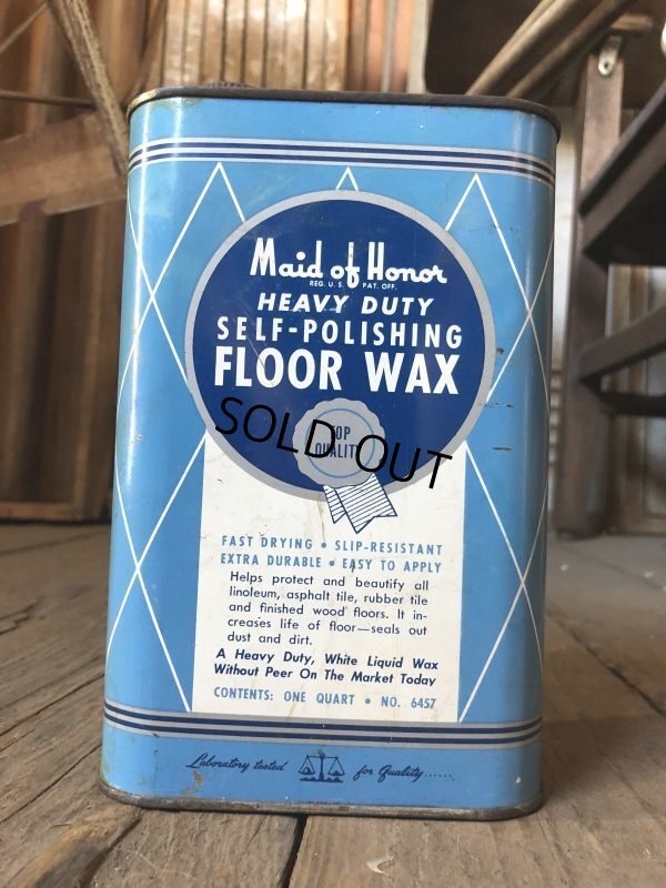 画像7: Vintage 1qt Oil Can Maid of Honor FLOOR WAX (C226)