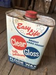 画像2: Vintage 1qt Oil Can Easy Life FLOOR WAX (C230) (2)