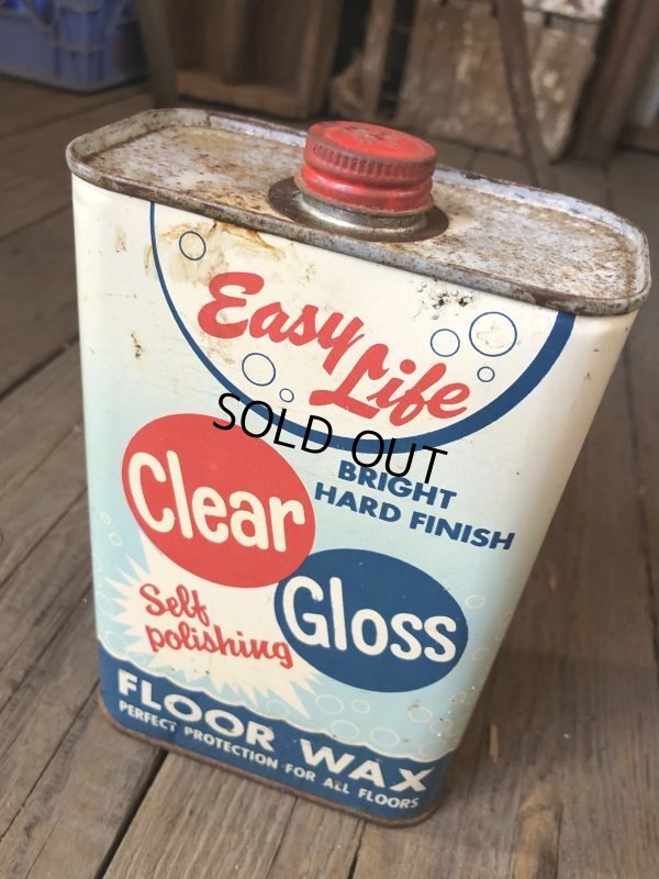 画像2: Vintage 1qt Oil Can Easy Life FLOOR WAX (C230)