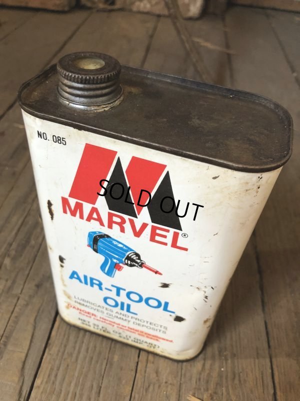 画像2: Vintage 1qt Oil Can MARVEL AIR-TOOL OIL (C221)