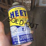 Vintage Oil Can De Mert HEET Gas Line Anti-Freeze (C240)