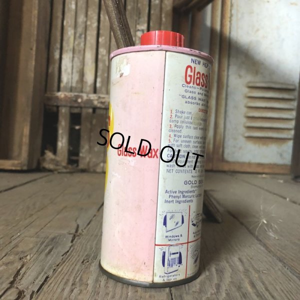 画像3: Vintage Oil Can GOLD SEAL Glass Wax (C237)