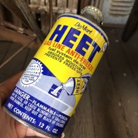 Vintage Oil Can De Mert HEET Gas Line Anti-Freeze (C239)