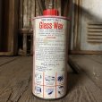 画像4: Vintage Oil Can GOLD SEAL Glass Wax (C237)