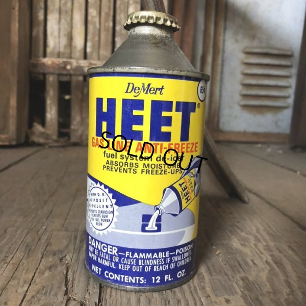 画像6: Vintage Oil Can De Mert HEET Gas Line Anti-Freeze (C239)