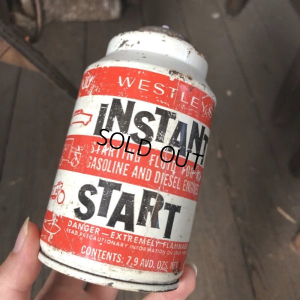 画像1: Vintage Oil Can WESTLEY INSTANT START (C234)