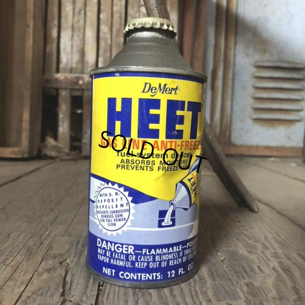 画像6: Vintage Oil Can De Mert HEET Gas Line Anti-Freeze (C240)