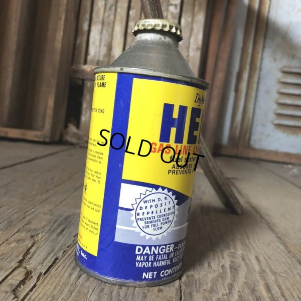 画像5: Vintage Oil Can De Mert HEET Gas Line Anti-Freeze (C239)