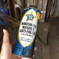 Vintage Oil Can BLUE STAR Windshield Washer ANTI-FREEZE and CLEANER (C246)