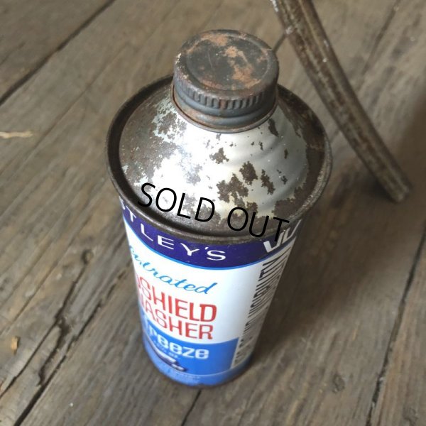 画像2: Vintage Oil Can WESTLEY'S Windshield Washer anti-freeze (C247)