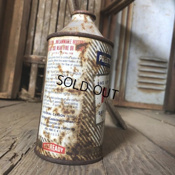 画像5: Vintage Oil Can Prestone GASOLINE ANTI-FREEZE Prime EVEREADY (C242)