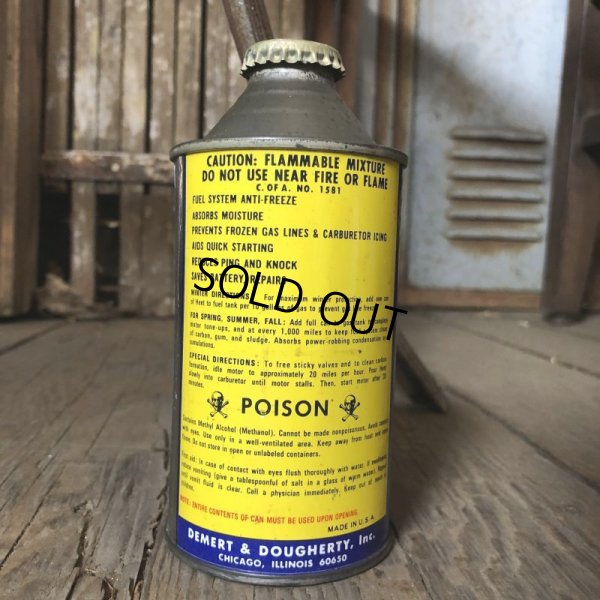 画像4: Vintage Oil Can De Mert HEET Gas Line Anti-Freeze (C240)