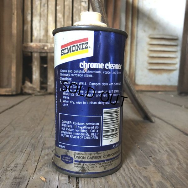画像4: Vintage Oil Can SIMONIZ Chrome Cleaner (C244)