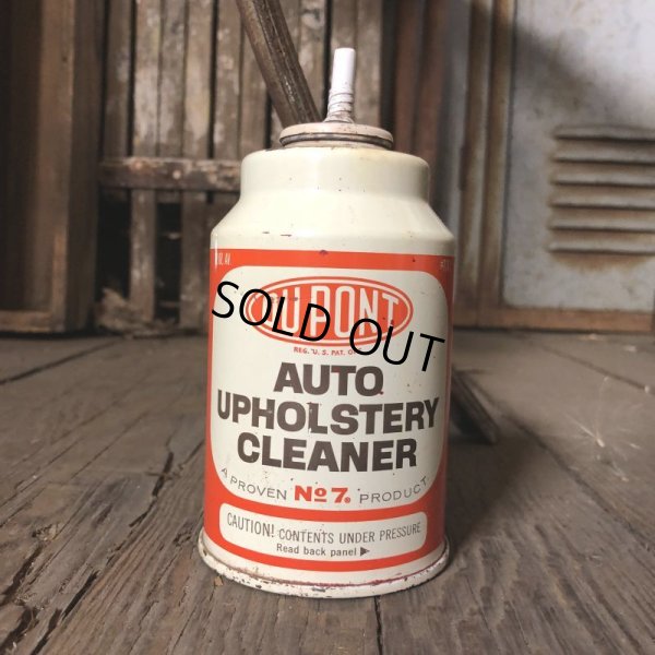 画像6: Vintage Oil Can DU PONT AUTO UPHOLSTERY CLEANER (C235)