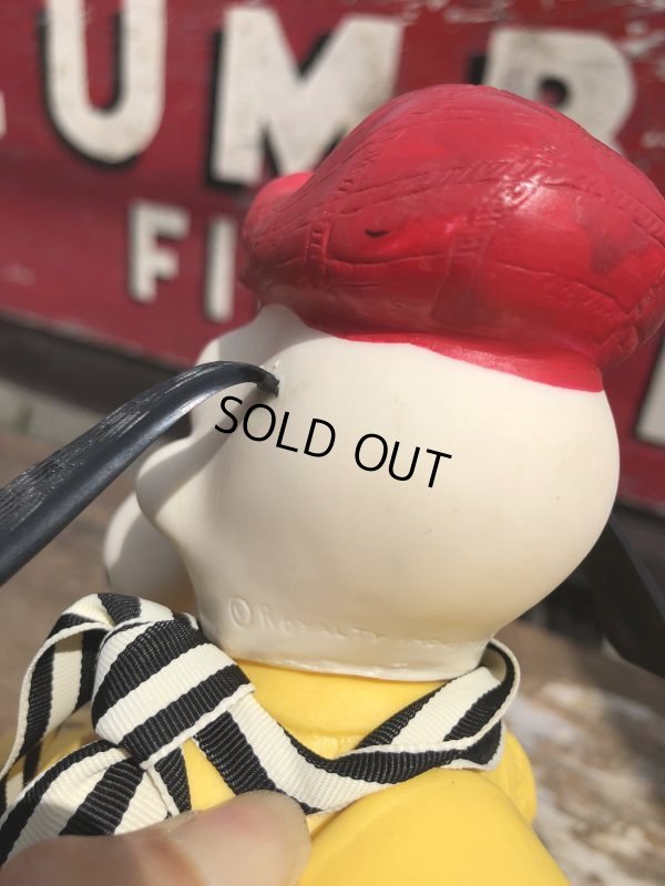 画像13: 70s Vintage 57 Racing Dog Plastic Coin Bank Yellow (C273)