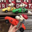 画像13: 70s Vintage 57 Racing Dog Plastic Coin Bank Red (C274)