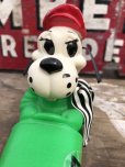 画像11: 70s Vintage 57 Racing Dog Plastic Coin Bank Green (C275)