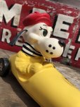 画像11: 70s Vintage 57 Racing Dog Plastic Coin Bank Yellow (C273)