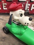 画像10: 70s Vintage 57 Racing Dog Plastic Coin Bank Green (C275)