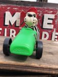 画像5: 70s Vintage 57 Racing Dog Plastic Coin Bank Green (C275)