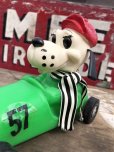 画像9: 70s Vintage 57 Racing Dog Plastic Coin Bank Green (C275)