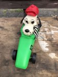 画像8: 70s Vintage 57 Racing Dog Plastic Coin Bank Green (C275)