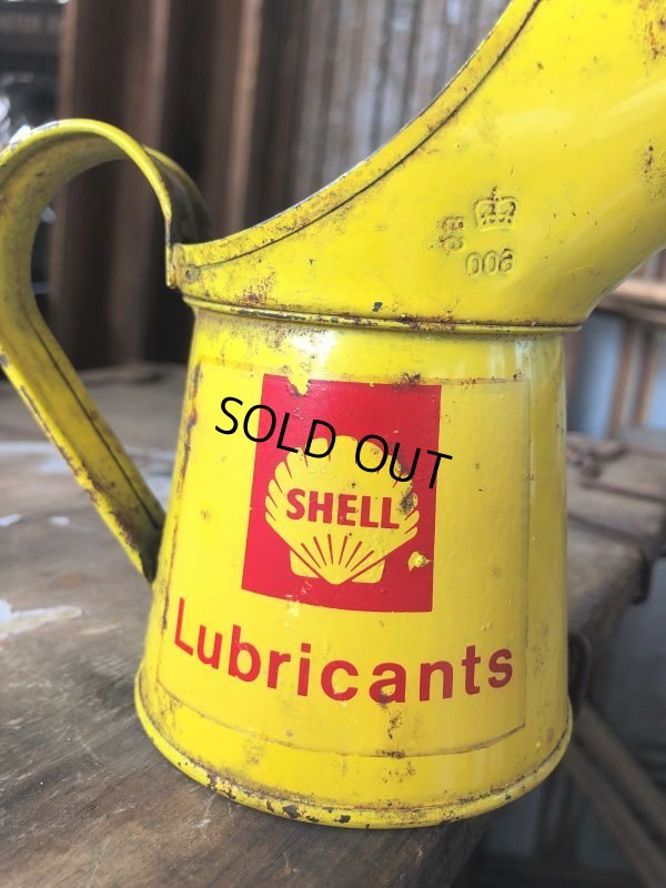 画像15: Vintage Shell Half Pint Lubricants Oil Jug Pourer (C278)