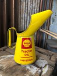 画像3: Vintage Shell Quart Tractor Universal Oil Jug Pourer (C279)