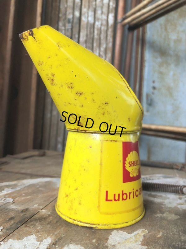 画像4: Vintage Shell Half Pint Lubricants Oil Jug Pourer (C278)