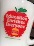 画像10: 80s Vintage Anchor Hocking Fire-King BURGER KING Education Enriches Everyone Promotional (C280)