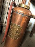 画像13: Vintage SIMPLEX Copper Brass Fire Extinguisher (C281)